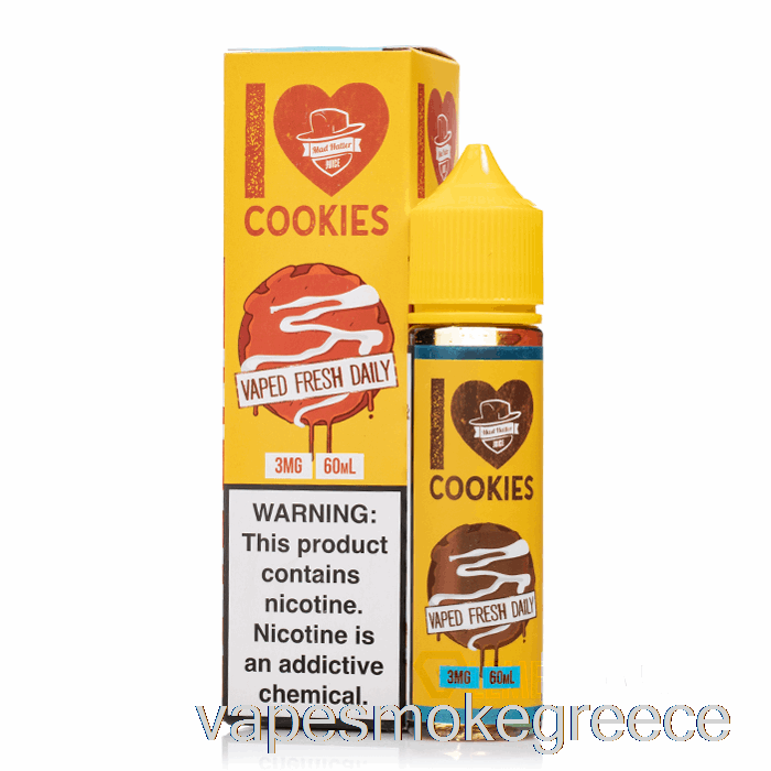Vape Greece I Love Cookies - Mad Hatter Juice - 60ml 3mg